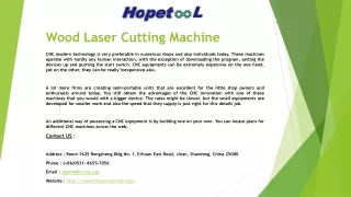 wood laser cutting machine