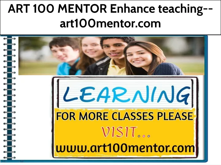 art 100 mentor enhance teaching art100mentor com