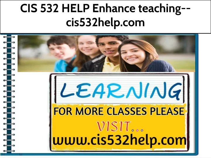 cis 532 help enhance teaching cis532help com