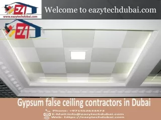 Best False Ceiling Contractors in Dubai