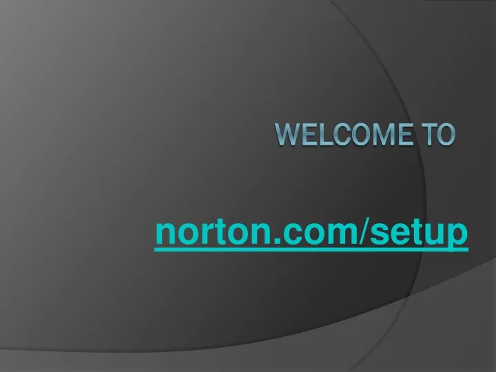 norton com setup