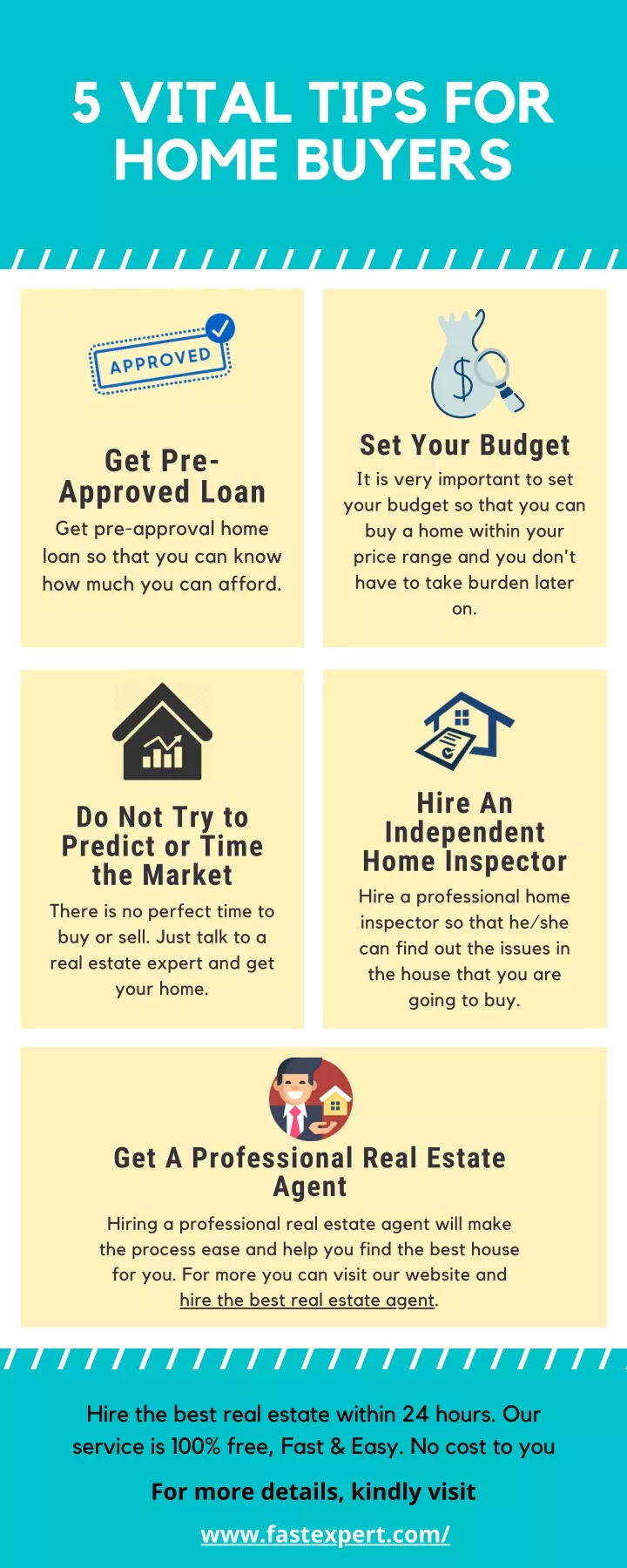 5 vital tips for home buyers