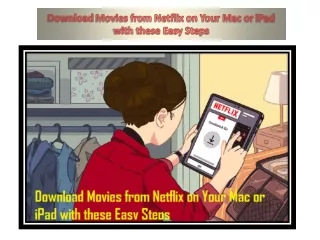 Download Movies from Netflix on Your Mac or iPad with these Easy Steps
