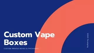 custom vape boxes