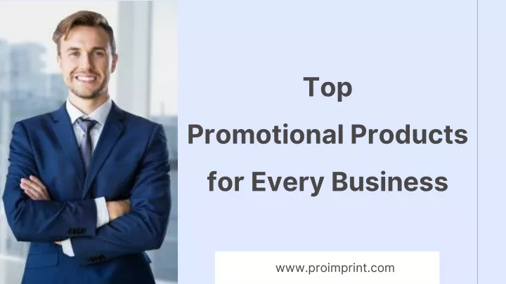 top promotional products for every business