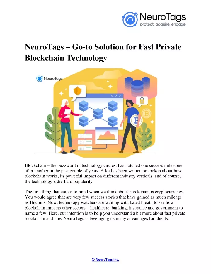 neurotags go to solution for fast private