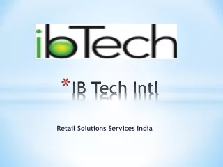 Retail Solutions Services India
