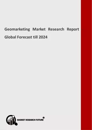 geomarketing market research report global