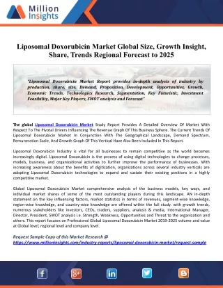 liposomal doxorubicin market global size growth