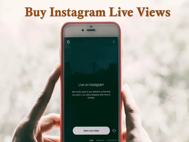 buy instagram live views