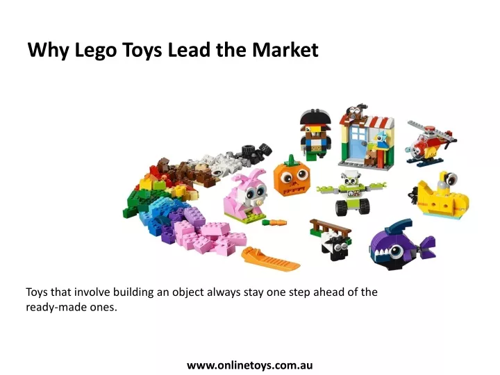 why lego toys lead the market