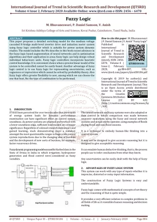 international journal of trend in scientific
