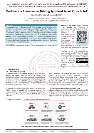 international journal of trend in scientific