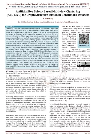 international journal of trend in scientific