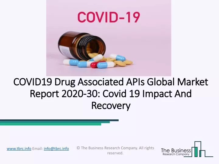 covid19 drug associated apis global market