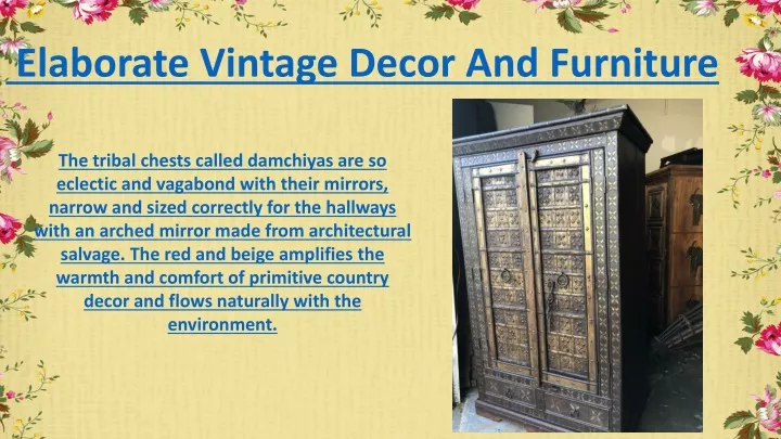 antique collection of interiors