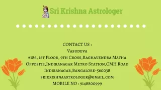 Best Astrologer Near Me | Sri Krishna Astrologer