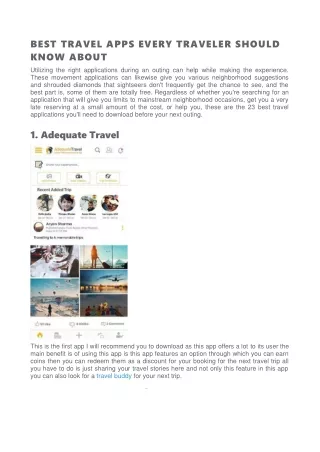 best travel apps every traveler should know about