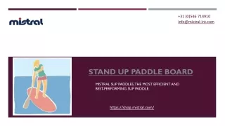 stand up paddle board