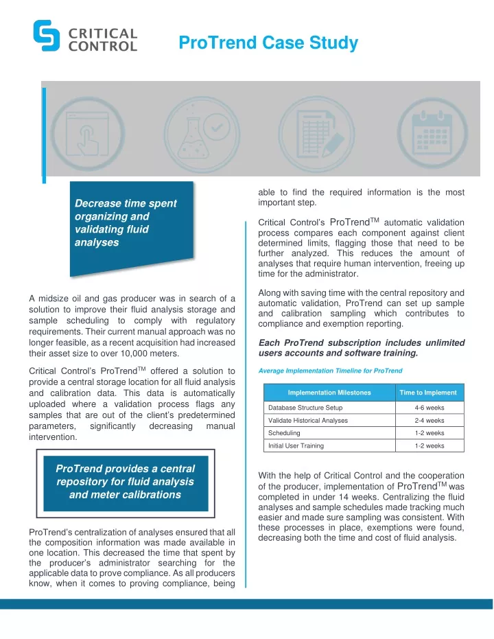 protrend case study