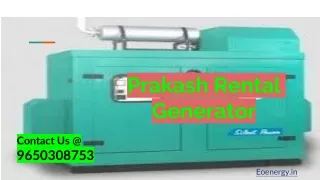 prakash rental generator