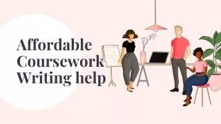 affordable coursework writing help
