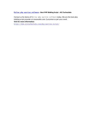 online online php