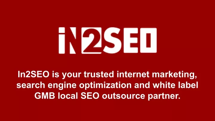 in2seo is your trusted internet marketing search