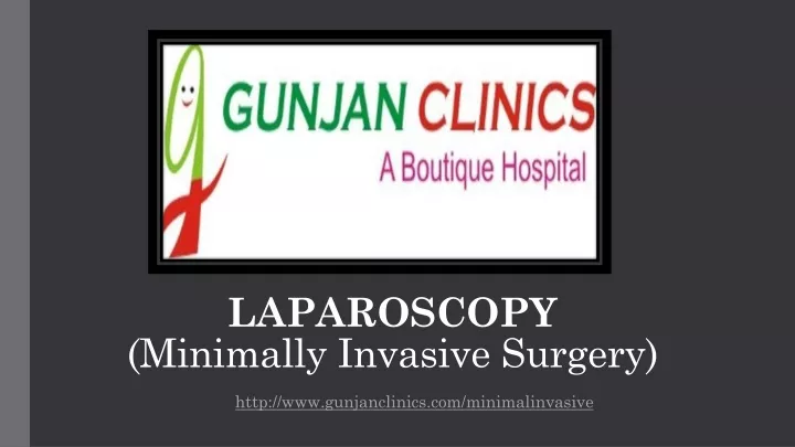 laparoscopy minimally invasive surgery