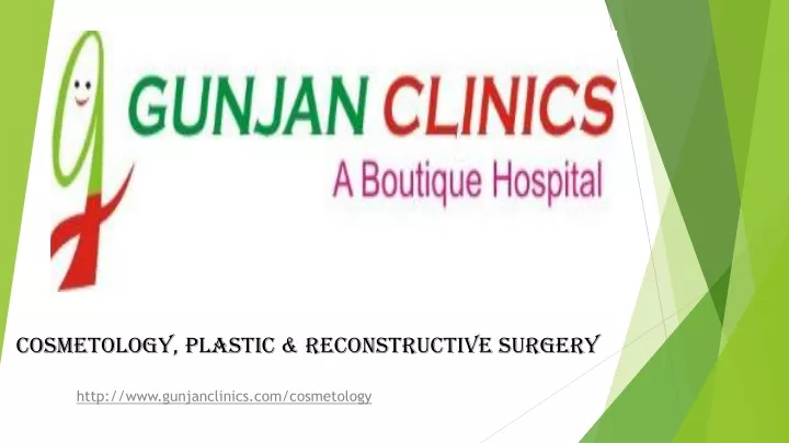 cosmetology plastic reconstructive surgery