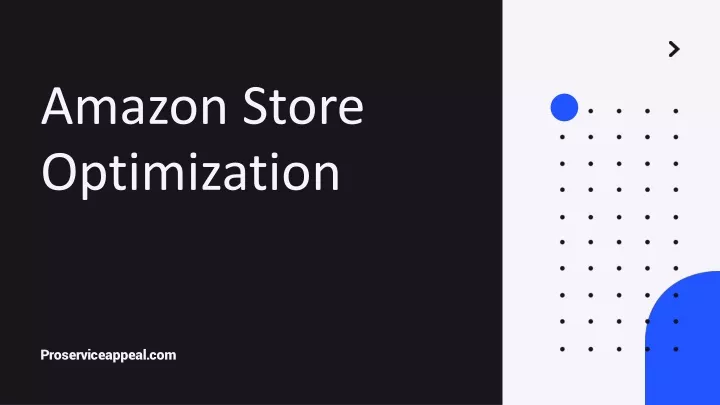 amazon store optimization