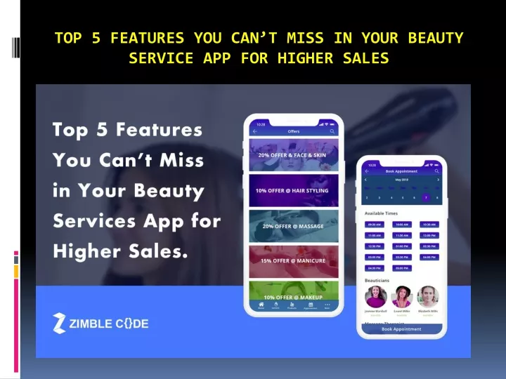 top 5 features you can t miss in your beauty service app for higher sales