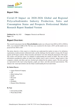 report title