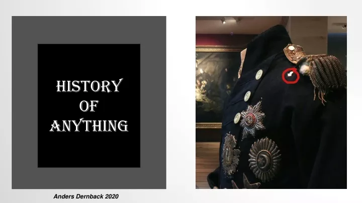 history of anything