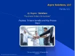 Purchase Orders - slide 1