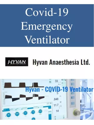 Covid-19 Emergency Ventilator