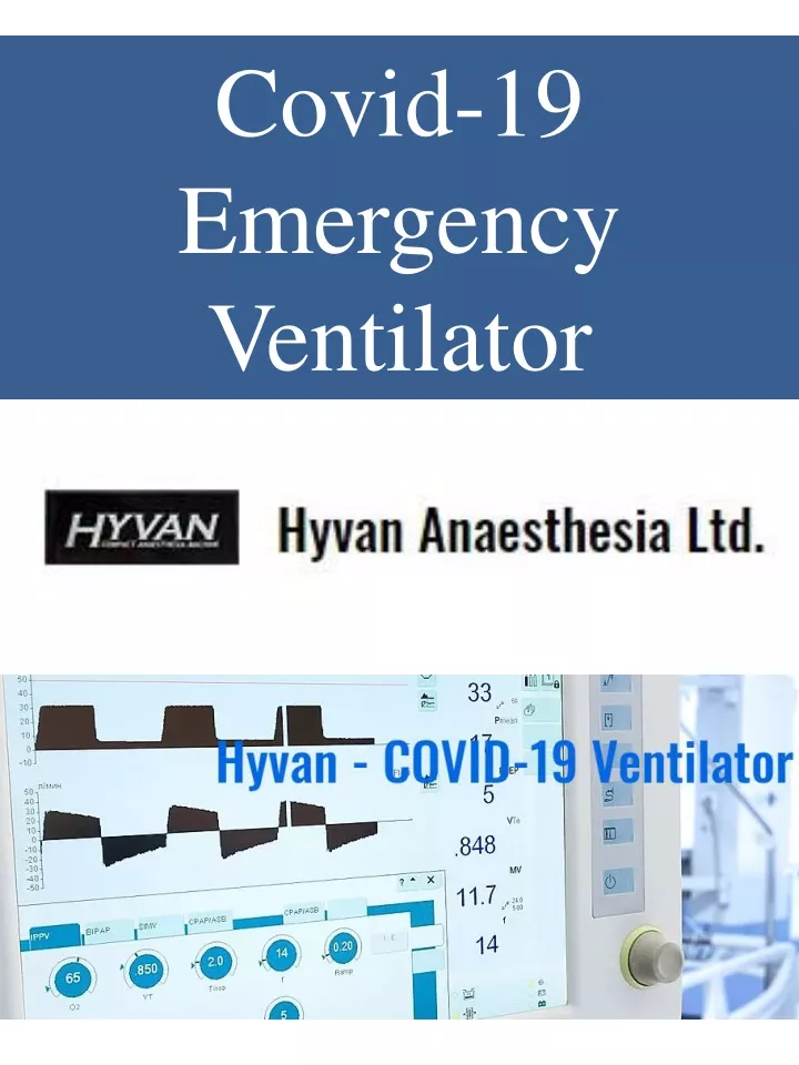 covid 19 emergency ventilator