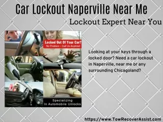 Car Lockout Naperville, IL, Near Me