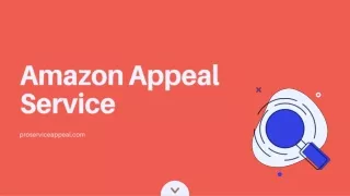 Amazon Appeal Service