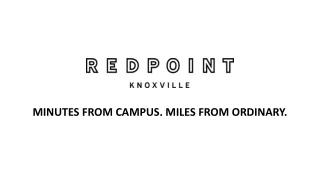 Off-Campus Student Apartments in Knoxville at Redpoint Knoxville