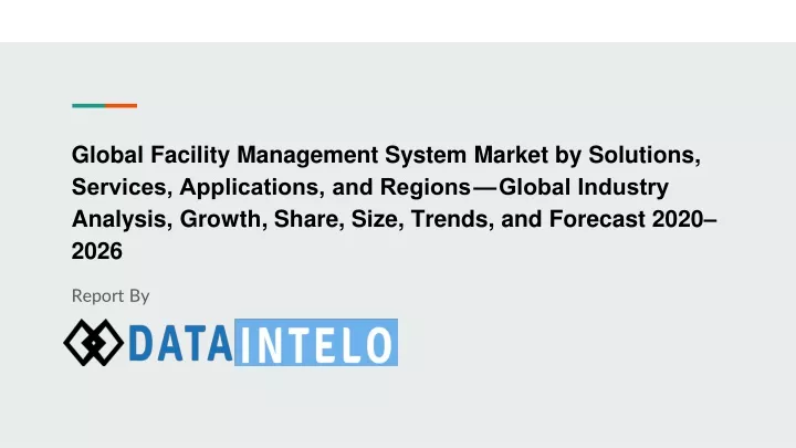 global facility management system market