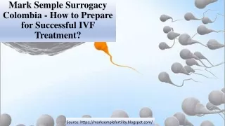 Mark Semple Surrogacy Colombia - How to Prepare for Successful IVF Treatment?