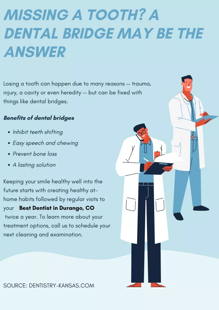 missing a tooth a dental bridge may be the answer