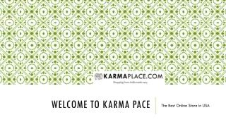 welcome to karma pace