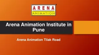 arena animation institute in pune