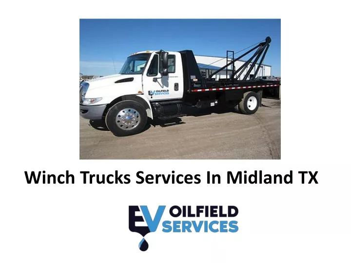 winch trucks services in midland tx
