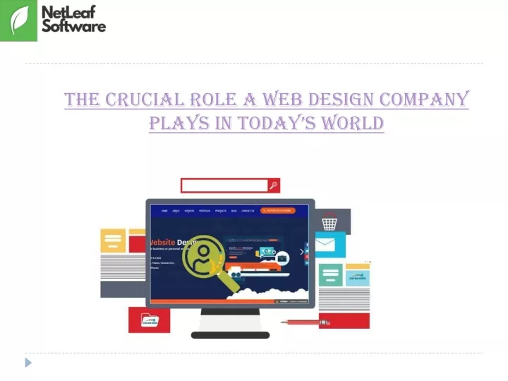 the crucial role a web design company plays
