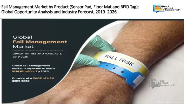 fall management market by product sensor