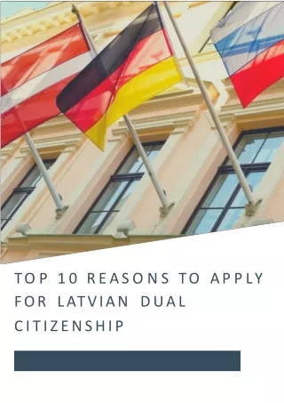 Apply for Latvian Dual Citizenship : De Civitate