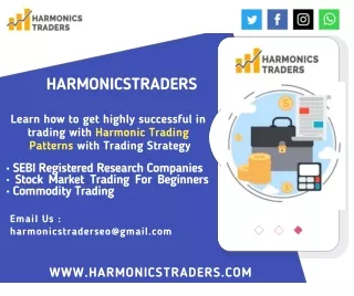 Share Market Tips | FREE Share Market Tips| Stock Market Classes | Top 10 Share Market Tips - Harmonics Traders